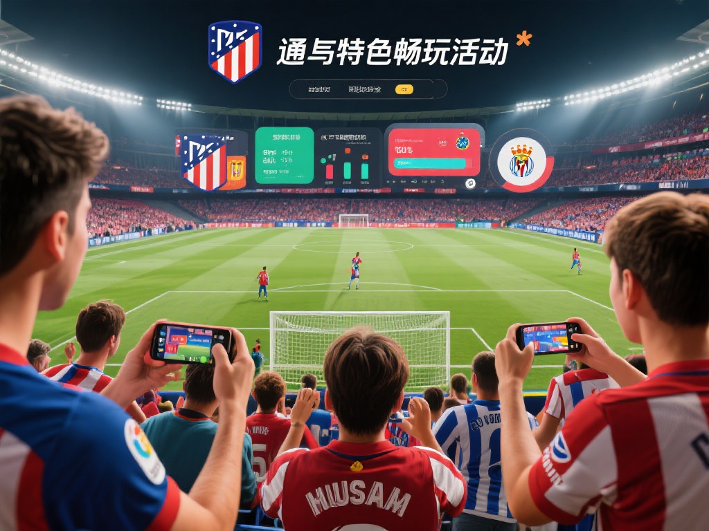 *通过参与特色畅玩活动，球迷们不仅能实时观看精彩比